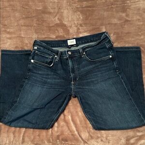 Citizens of Humanity Sloane Skinny Jeans, Size 31, Dark Blue